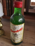 Mignonette Boornkaat ancienne bouteille verte capsule rouge vintage alcool