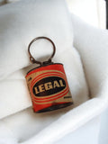 Porte-clés publicitaire ancien vintage Legal collection rétro objet promotionnel