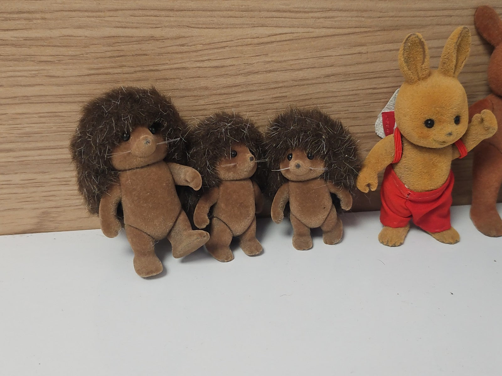 Vintage lot figurines Sylvanian anciens jouets animaux collection rétro rare