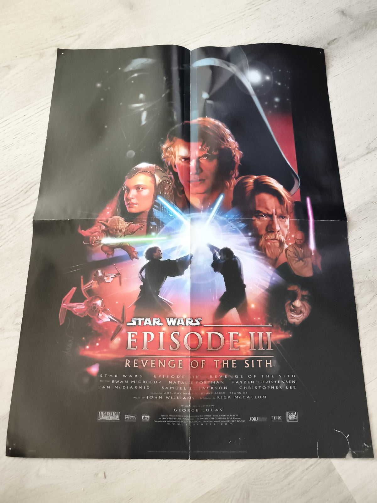 Poster Star Wars Episode III Revenge of the Sith film cinéma affiche