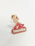 Pin's rétro Babette ancien, badge collection vintage années 80, objet rare déco