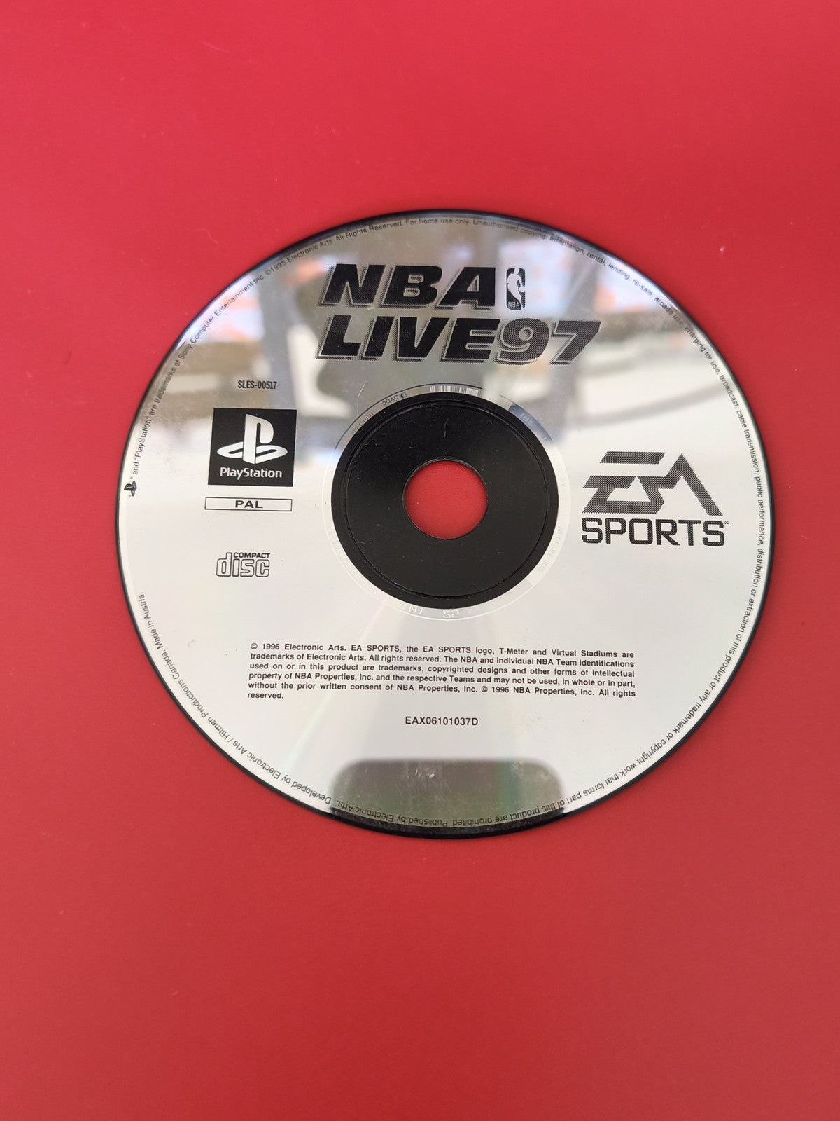 CD jeu NBA Live 97 pour PlayStation 1 PS1 ? disque original d?occasion