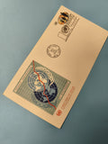 Enveloppe premier jour d?émission ONU 1965 FDC timbre démographie Ref 2