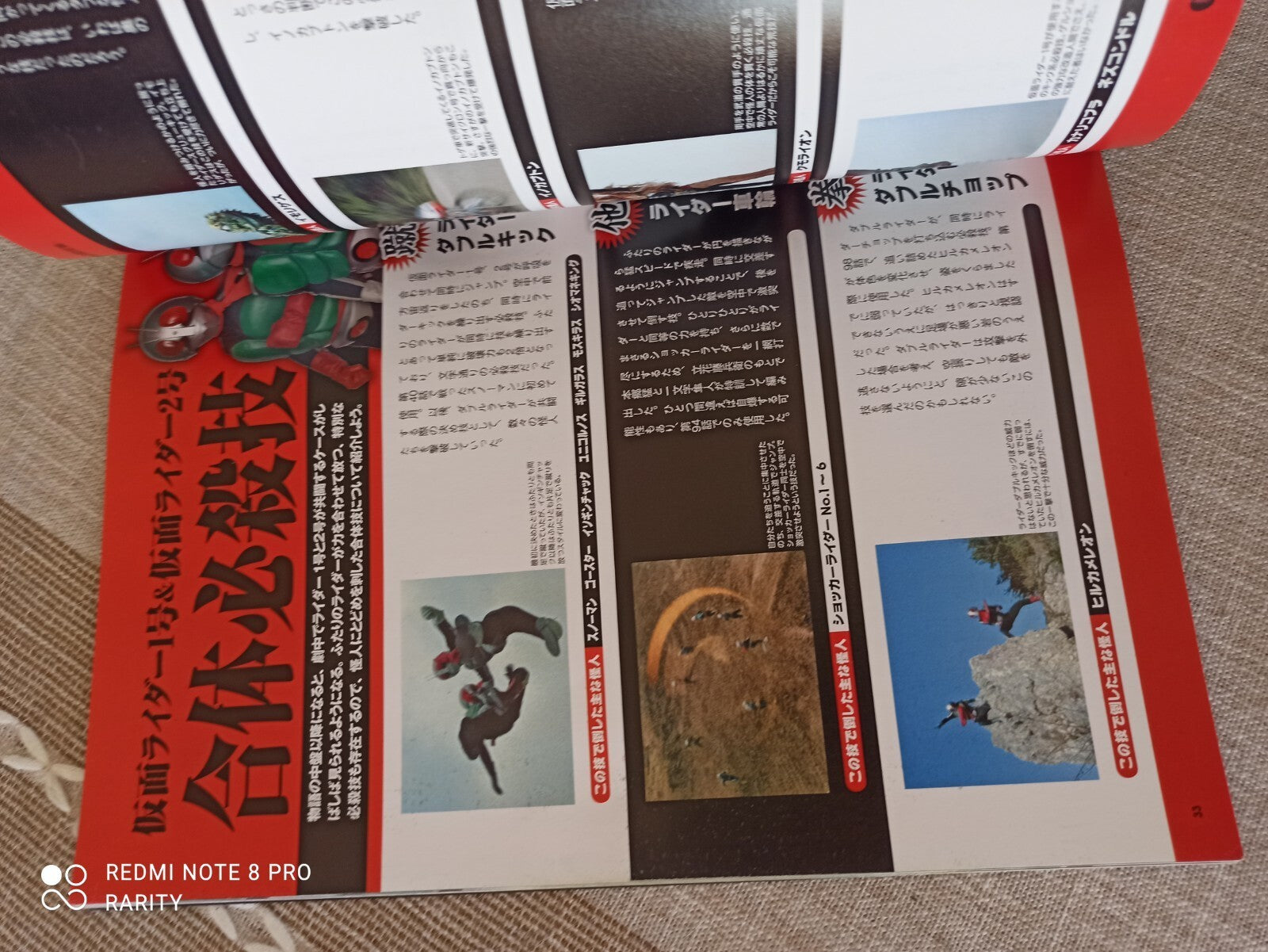 Artbook Kamen Rider Japonais Vintage – Livre rétro moto héros tokusatsu