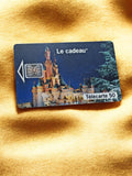 Télécarte 50 unités Disneyland Paris Le Cadeau vintage carte téléphonique