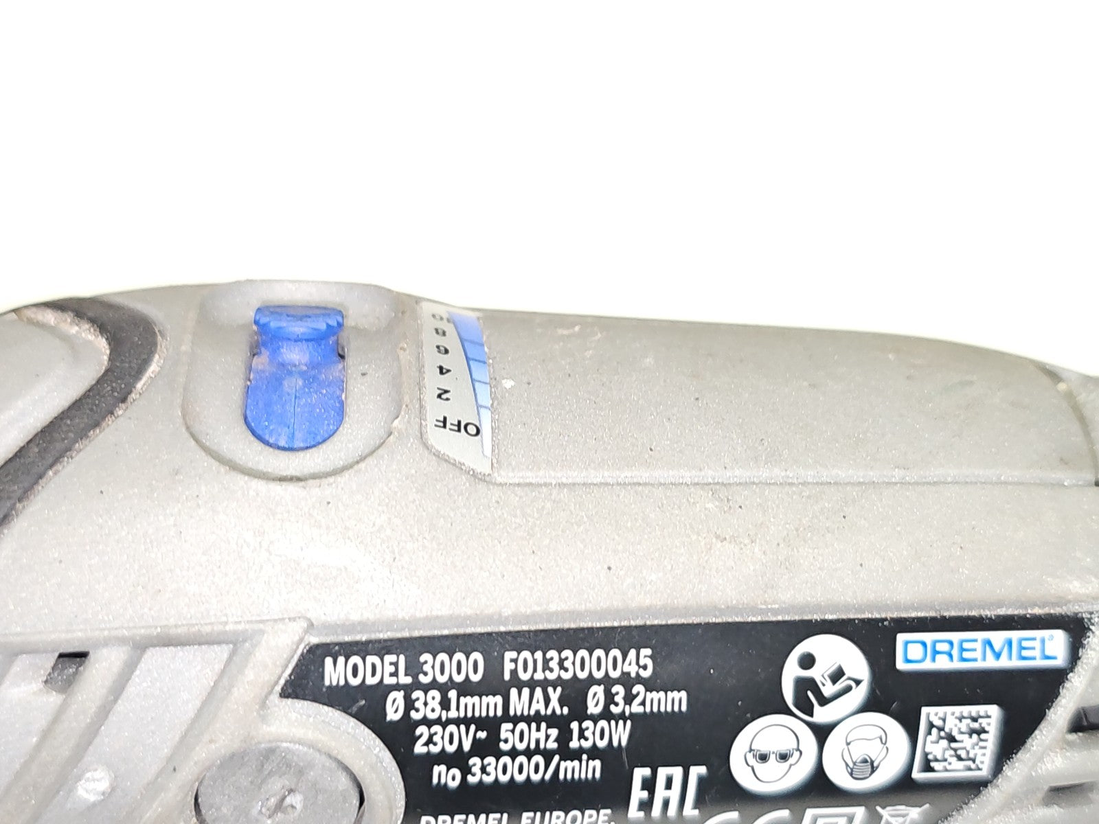 Outil multifonction Dremel 3000 HS pour pièces détachées, réparation, bricolage