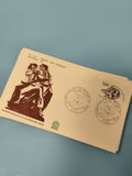 Enveloppe philatélie FDC premier jour d?émission Judo Paris avec illustration