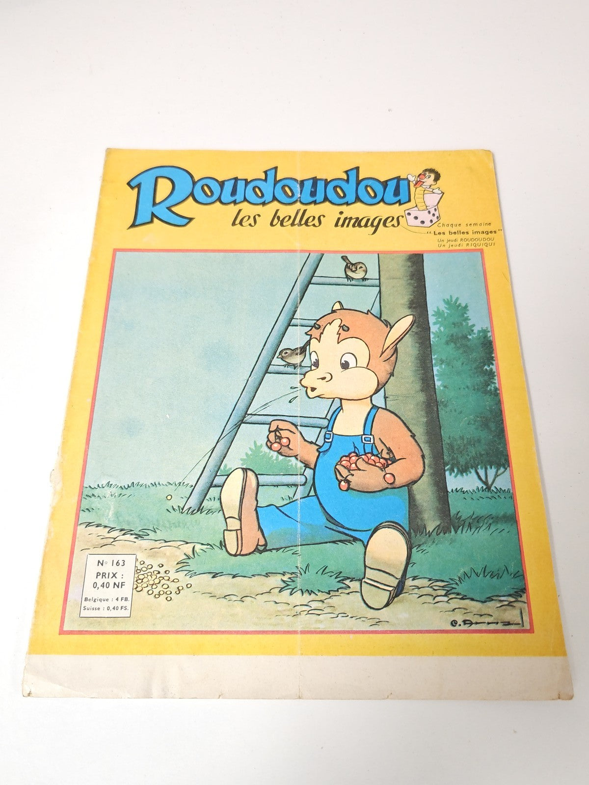 Livre vintage ROUDOUDOU Les Belles Images journal illustré ancien collection