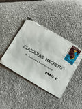 Lettre Classiques Hachette Paris timbre Afrique 30F philatélie poste France