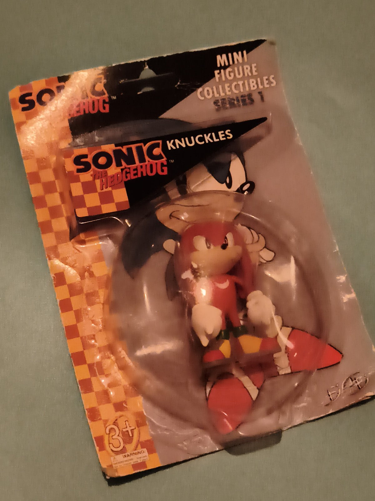 Figurine Knuckles Sonic The Hedgehog blister Mini Figure Series 1 Sega