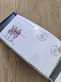 Enveloppe France philatélie Salon de Provence 1997 timbre illustré armée