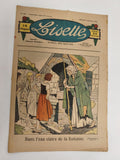 Ancien journal Lisette 1934 illustré, Journal des fillettes, couverture BD vinta