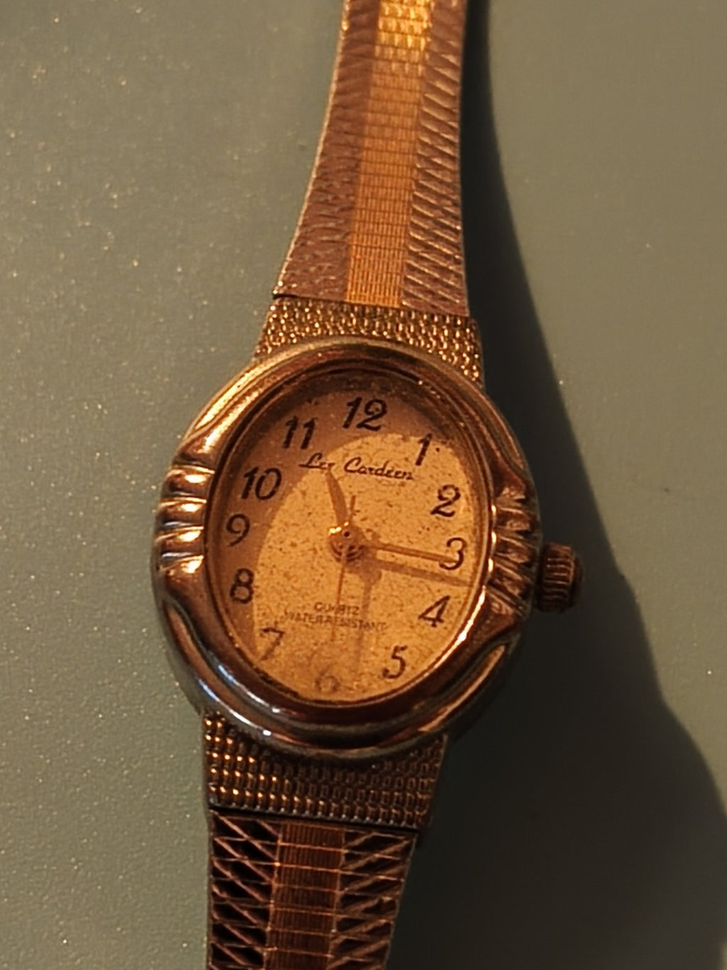 Montre quartz Lee Cardeen homme/femme, montre-bracelet élégante d'occasion