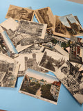 Lot cartes postales anciennes CPA villes France paysages architecture (Ref 4)