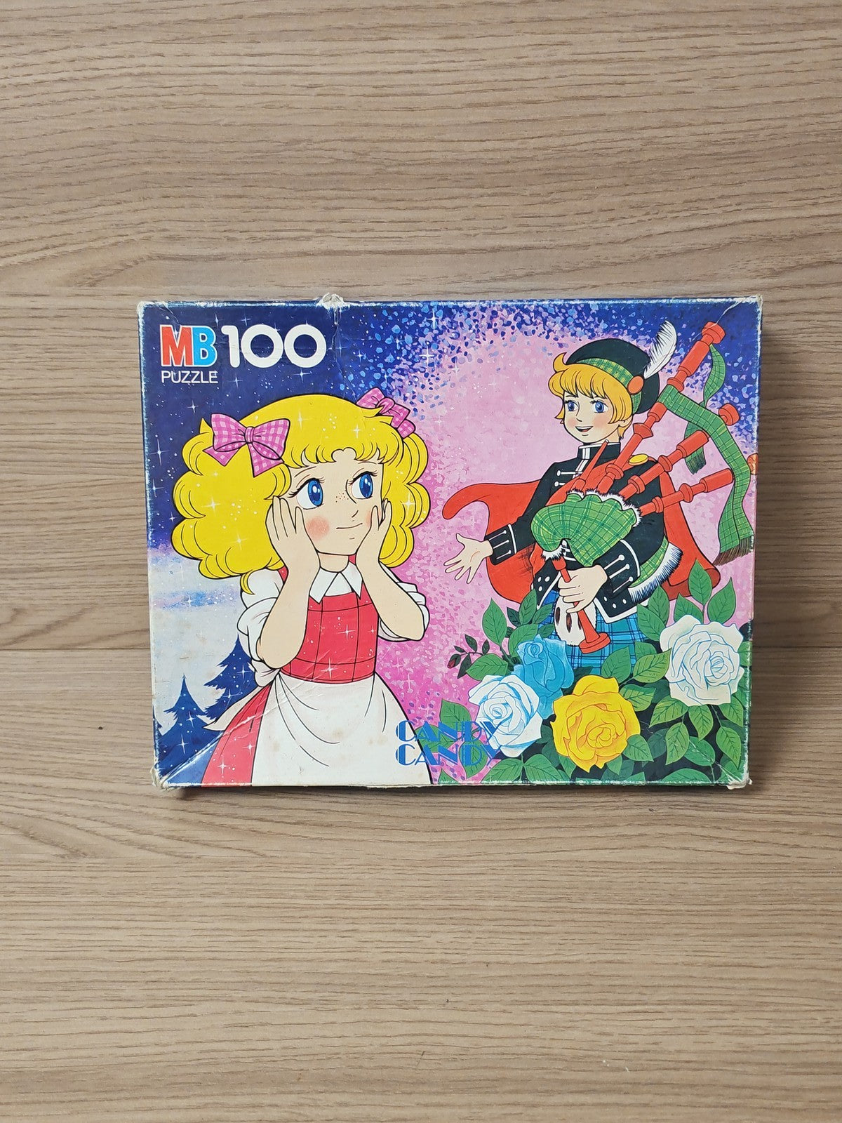 Puzzle MB Candy 100 pièces ancien rétro vintage jeu de collection rare enfant