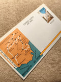 Aerogramme Espagne Andalousie carte timbre air mail philatélie (Ref 13)
