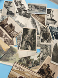Lot cartes postales anciennes CPA divers lieux France, paysages, noir et blanc