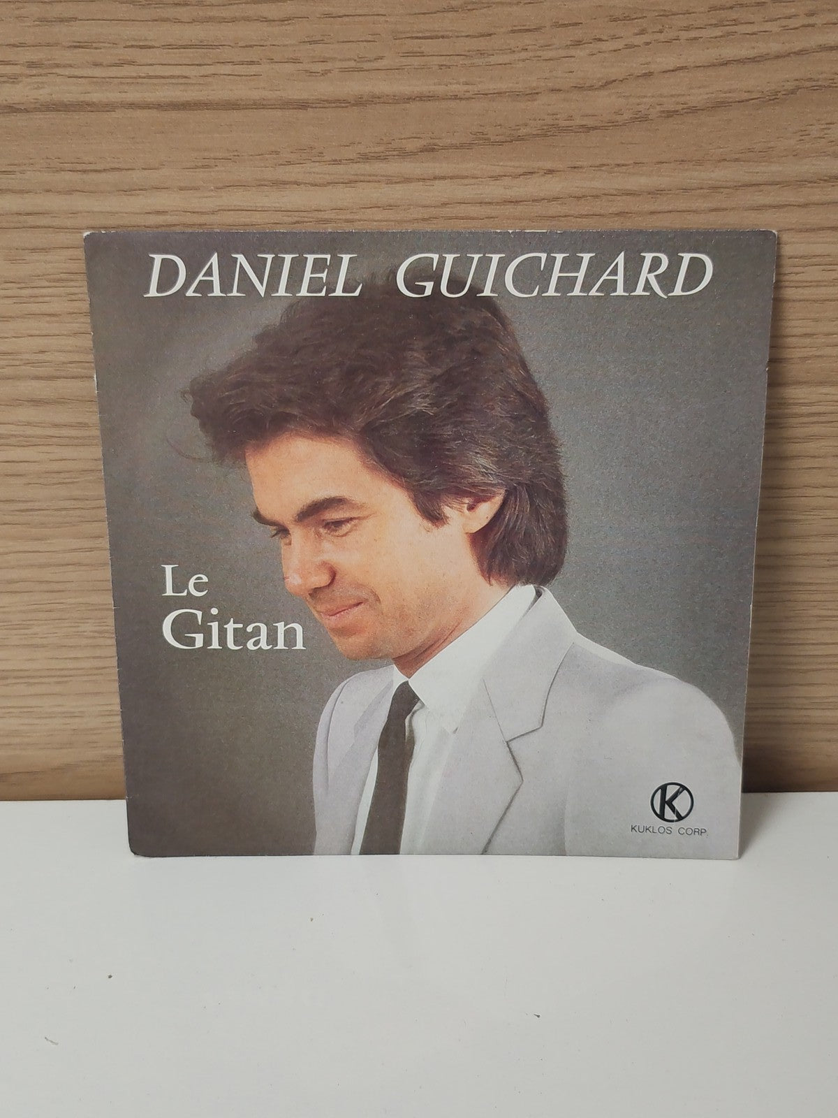 Disque 45 tours rétro Daniel Guichard ancien vinyle collection chanson française
