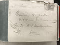 Lettre ancienne Paris 1860 cachet oblitéré manuscrit Montmartre philatélie