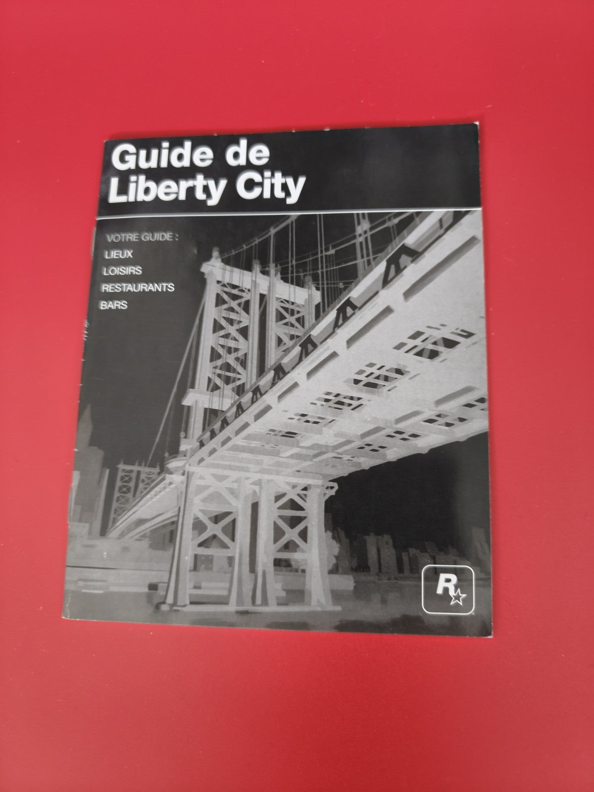 Notice guide Liberty City pour jeu PS3 Playstation 3 manuel seul original