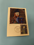 Enveloppe premier jour FDC Limoges Email Champlevé illustration couleur (Ref 11)