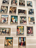 Timbres anciens Magyar Posta œuvres d’art peinture lot philatélie vintage