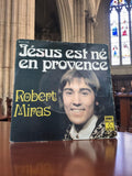 Vinyle 45T Robert Miras Jésus est né en Provence vintage EMI Pathé