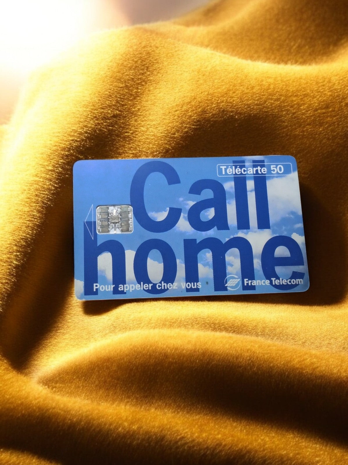 Carte téléphonique France Telecom vintage Call Home Télécarte 50 puce