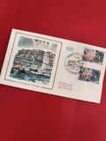 Lettre Premier Jour Conseil de l'Europe Strasbourg 1983, timbres CEF FDC