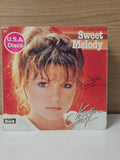 Vinyle 45 tours ancien Karen Cheryl disque rétro collection musique vintage pop