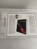 Feuillet philatélique CEF La Lutherie oblitéré timbre 1983 musique instrument