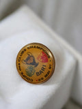 Pin's vintage OM Coupe des Clubs Champions 1991 Bari badge Olympique de Marseill