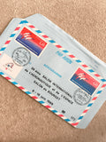 Aérogramme Salon du Bourget 1989 timbres 2,20 4,20 France aviation philatélie