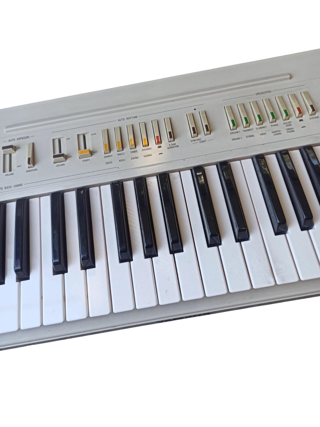 Clavier Yamaha Automatic Bass Chord System + Haut-parleur vintage non testé