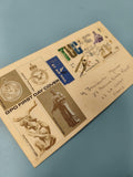 Enveloppe premier jour FDC timbre TUC 1978 GPO, cachets et illustrations