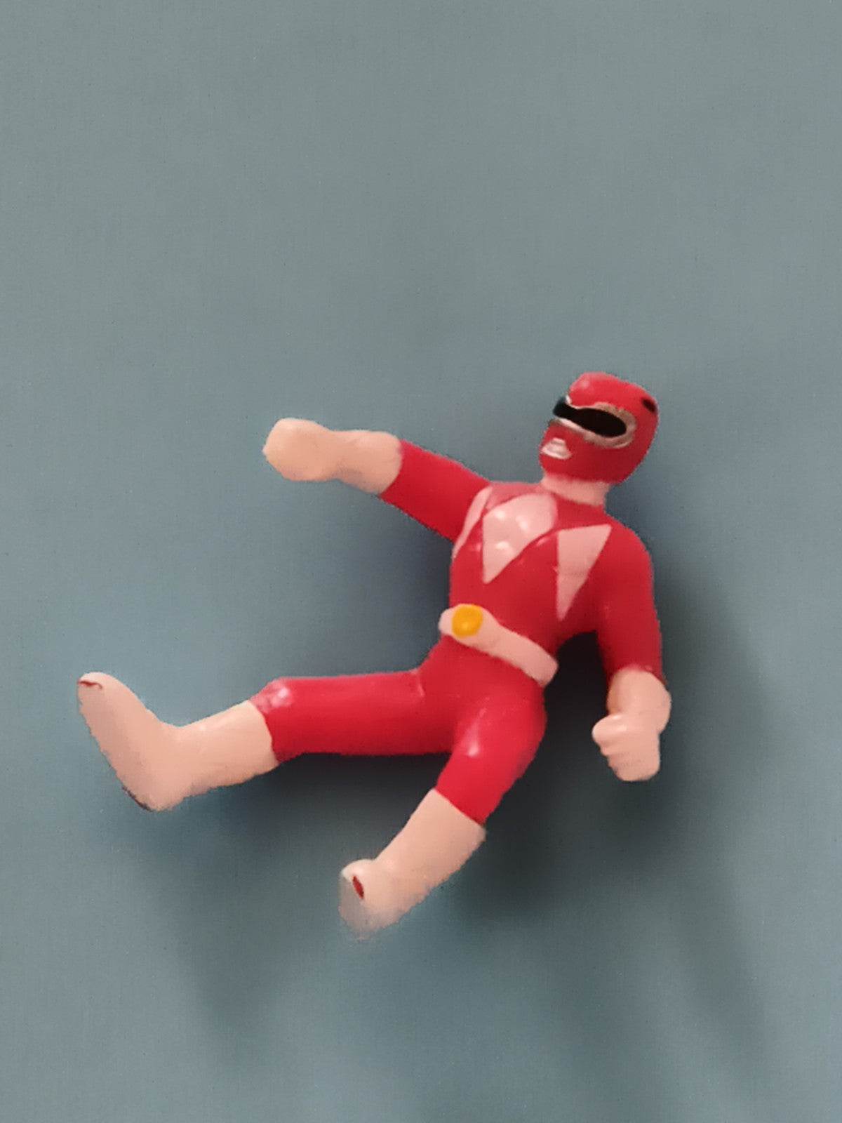 Figurine Power Ranger rouge sentai mini personnage jouet articulé