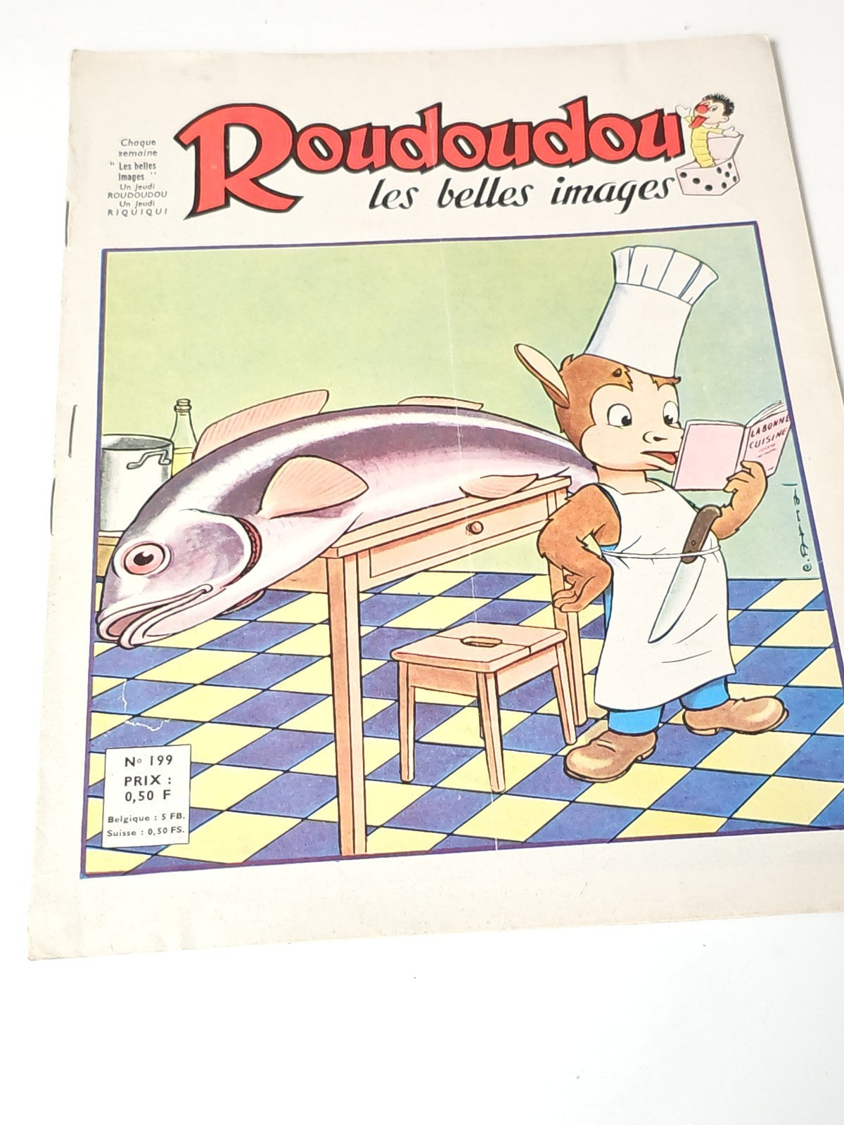 Livre vintage Roudoudou Les Belles Images ancien journal illustré collection rét