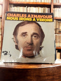 Disque vinyle 45 tours Charles Aznavour Nous irons à Vérone vintage Barclay