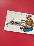 Carte radio OA4PD Lima Pérou illustration tisserand couleurs ? QSL ham radio