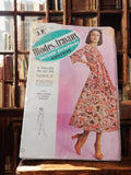 Patron couture Modes & Travaux 1394 robe longue vintage années 70 floral rétro