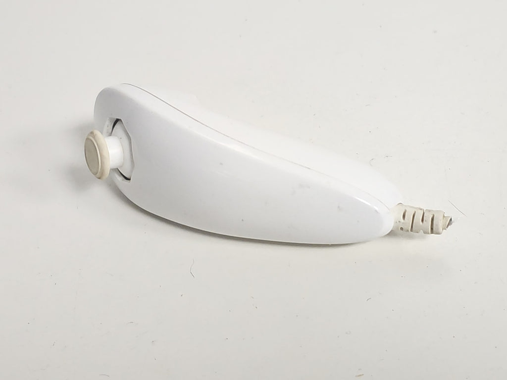 Manette Nunchuck Nintendo Wii défectueuse pour pièces détachées accessoire origi