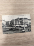 Ancienne CPA Belfort Pont Savoureuse Boulevard Carnot carte postale noir et blan