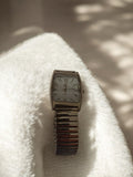 Montre femme vintage IK Collection rectangulaire à restaurer rétro ancien