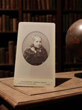 Photographie ancienne Charles Gallot Paris, portrait cabinet vintage XIXe