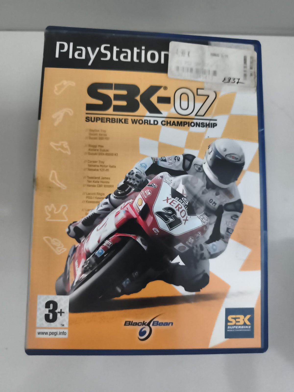 Jeu PS2 SBK 07 Superbike World Championship PlayStation sans notice moto