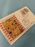 Enveloppe FDC Monaco Hercule et les B?ufs de Géryon timbre Croix-Rouge