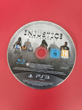 CD original Injustice PS3 jeu vidéo Sony PlayStation 3 disque seul authentique