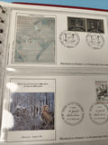 Lot enveloppes premier jour FDC France thèmes cinéma littérature hibou timbres