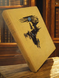 Livre ancien vintage illustré, reliure beige, pour collectionneur rétro