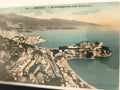 Carte postale ancienne Monaco vue générale, CPA Principauté, Edition Glatz